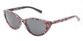 Dolce & Gabbana Sunglasses DG 4202 277887 Top Black Flowers Black 50-17-125