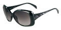 Emilio Pucci Sunglasses EP704S 004 Black 58-16-130