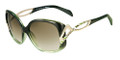 Emilio Pucci Sunglasses EP702S 313 Green Gradient 57-16-125
