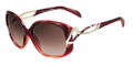 Emilio Pucci Sunglasses EP702S 616 Red Gradient 57-16-125