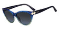 Emilio Pucci Sunglasses EP715S 469 Labirinto On Gradient Blue 56-16-135