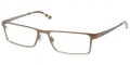 POLO PH 1105 Eyeglasses 9155 Br Brush Matte 54-16-140
