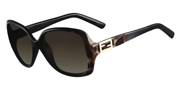 Fendi Sunglasses 5227 002 Leopard Black 56-15-130 - Elite