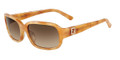 Fendi Sunglasses 5233R 261 Striped Honey  56-17-130
