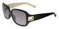 Fendi Sunglasses 5206FF 003 Black Gold  58-15-120