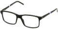 Polo PH2074 Eyeglasses 5001 Shiny Blk (5416)