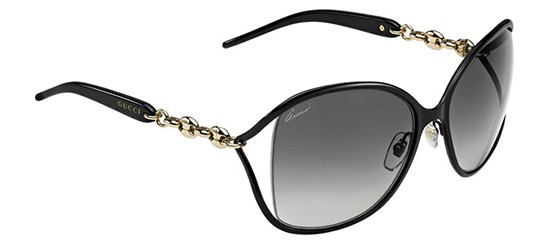 Gucci Sunglasses 4250/S 0F0G Black 60-17-115 - Elite Eyewear Studio