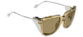 Gucci Sunglasses 3738/S 0R1T Beige Ruthenium 54-19-135