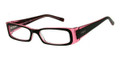 Vogue VO2584 Eyeglasses 1689 Top Br-Pink Glitter (5015)