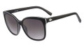 Lacoste Sunglasses L747S 004 Black/White/Black 57-16-140