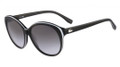 Lacoste Sunglasses L748S 004 Black/White/Black 57-15-140