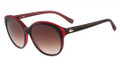 Lacoste Sunglasses L748S 214 Havana Red 57-15-140
