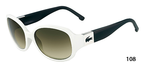 lacoste sunglasses white