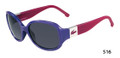 Lacoste Sunglasses L506S 516 Purple N Pink 57-17-130