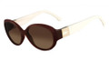Lacoste Sunglasses L509S 803 Dark Orange N Cream 55-17-130