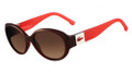 Lacoste Sunglasses L509S 805 Dark Orange N Rose 55-17-130