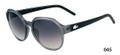 Lacoste Sunglasses L642S 045 Grey 54-19-135