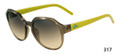 Lacoste Sunglasses L642S 317 Khaki 54-19-135