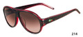 Lacoste Sunglasses L644S 214 Havana Red 59-12-135