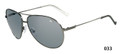 Lacoste Sunglasses L122S 033 Shiny Gunmetal 60-12-135