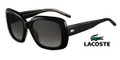 Lacoste Sunglasses L666S 001 Black 52-18-135