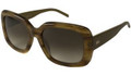 Lacoste Sunglasses L666S 234 Light Brown Horn 52-18-135
