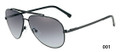 Lacoste Sunglasses L134S 001 Black 58-12-135