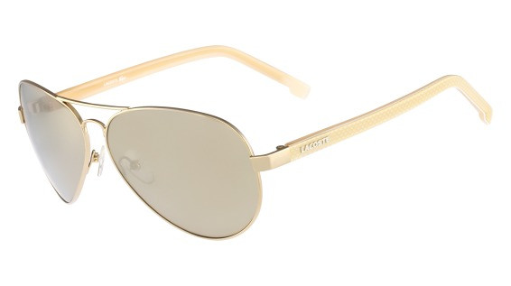 lacoste gold sunglasses