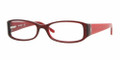 VOGUE VO 2650 Eyeglasses W905 Transp Red 52-16-135