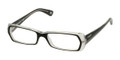 Vogue VO2691 Eyeglasses 1688 Top Blk+Transp.Glitt (5116)