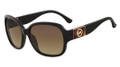 Michael Kors Sunglasses M2895S LYDIA 001 Black 57-17-130