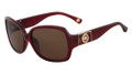 Michael Kors Sunglasses M2911S GIA 618 Crystal Burgundy 57-16-130