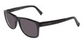 Michael Kors Sunglasses MKS250M PRESTON 001 Black 55-16-145