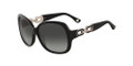 Michael Kors Sunglasses MKS846 ANNA 001 Black 57-15-130