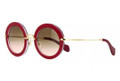 Miu Miu Sunglasses MU 13NS DHH1E2 Cyclamen/Glitter/Transparent 49-26-140