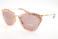 Miu Miu Sunglasses MU 10NS TKB6X1 Pink Silver 55-24-140