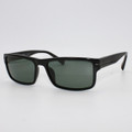 Nautica Sunglasses N6186S 001 Shiny Black 58-17-140