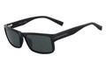 Nautica Sunglasses N6186S 001 Shiny Black 58-17-140