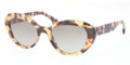 Prada Sunglasses PR 15QS 7S01X1 Medium Havana 53-19-140
