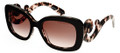 Prada Sunglasses PR 27OS ROL0A6 Top Brown/Pink Havana 54-19-135