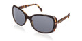 Prada Sunglasses PR 08OS NAI1A1 Top Black/Medium Havana 57-17-130