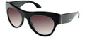 Prada Sunglasses PR 28QS 1AB0A7 Black 56-18-140