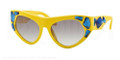 Prada Sunglasses PR 21QS TFA0A7 Yellow 56-18-140