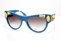 Prada Sunglasses PR 22QS SMO0A7 Blue 56-18-140