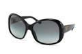 Prada Sunglasses PR 03MS 1AB3M1 Gloss Black 59-15-135