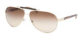 Prada Sunglasses PR 54NS ZVN6S1 Gold 61-12-135