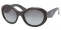 Prada Sunglasses PR 30PS 1AB5W1 Black 55-19-140