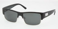 Prada Sunglasses PR 11MS 1AB1A1 Gloss Black 57-16-140