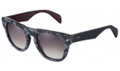 Prada Sunglasses PR 05QS DHP0A7 Matte Black Grey Marble 52-21-145