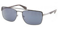 Prada Sunglasses PR 50QS 1BO0A9 Matte Black Gunmetal 58-18-140